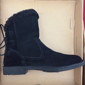 UGG Black Suede Boots